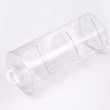 3 compartment round transparent Plastic tool case storage box